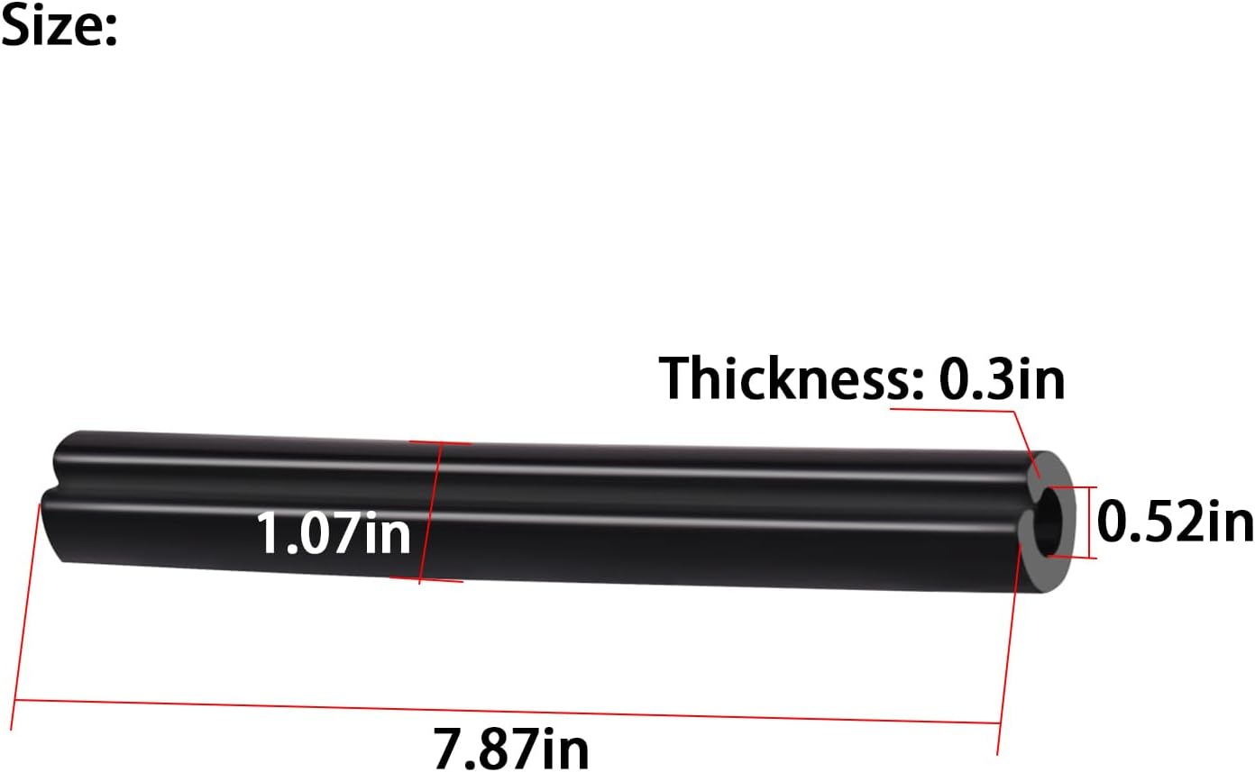 Cable Shield,EV Charger Cable Protector, Garage Door Pass Through,Floor Cable Cover Garage Cord Protector Fit for CS-1 Charger Large Size