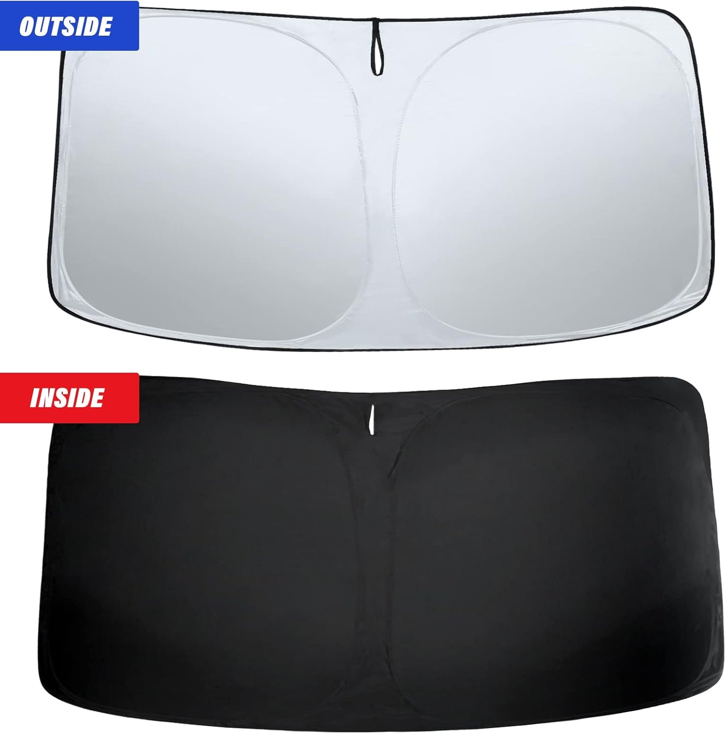 Car Windshield Sunshade Cover Shield Visor (2018-2025 VW Atlas Cross Sport)