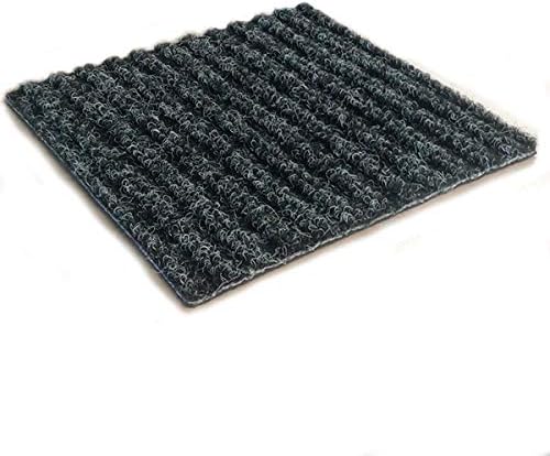 KOECKRITZ Heavy Duty Durable All Weather Indoor/Outdoor Non Slip Entrance Mat Rugs and Runners for Office Business Building Home Garage Front Door - 2' x 8' Charcoal