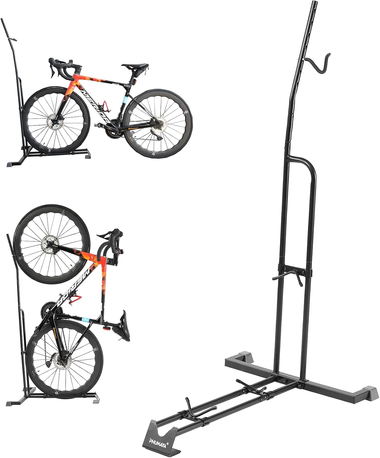 Bike Stand,Vertical Bike Rack For Indoor Bike Storage,Upright Bicycle Stand Floor. (StyleA-1pack)