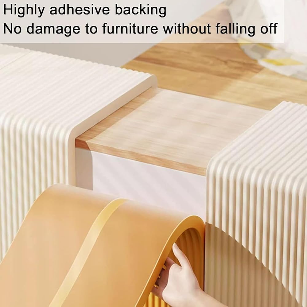 Garage Wall Corner Guards - High Resilience Sponge Corners Protectors for Parking Garages Table Corners Columns - Wall Corner Guard Kit(Size:2m-5pcs)