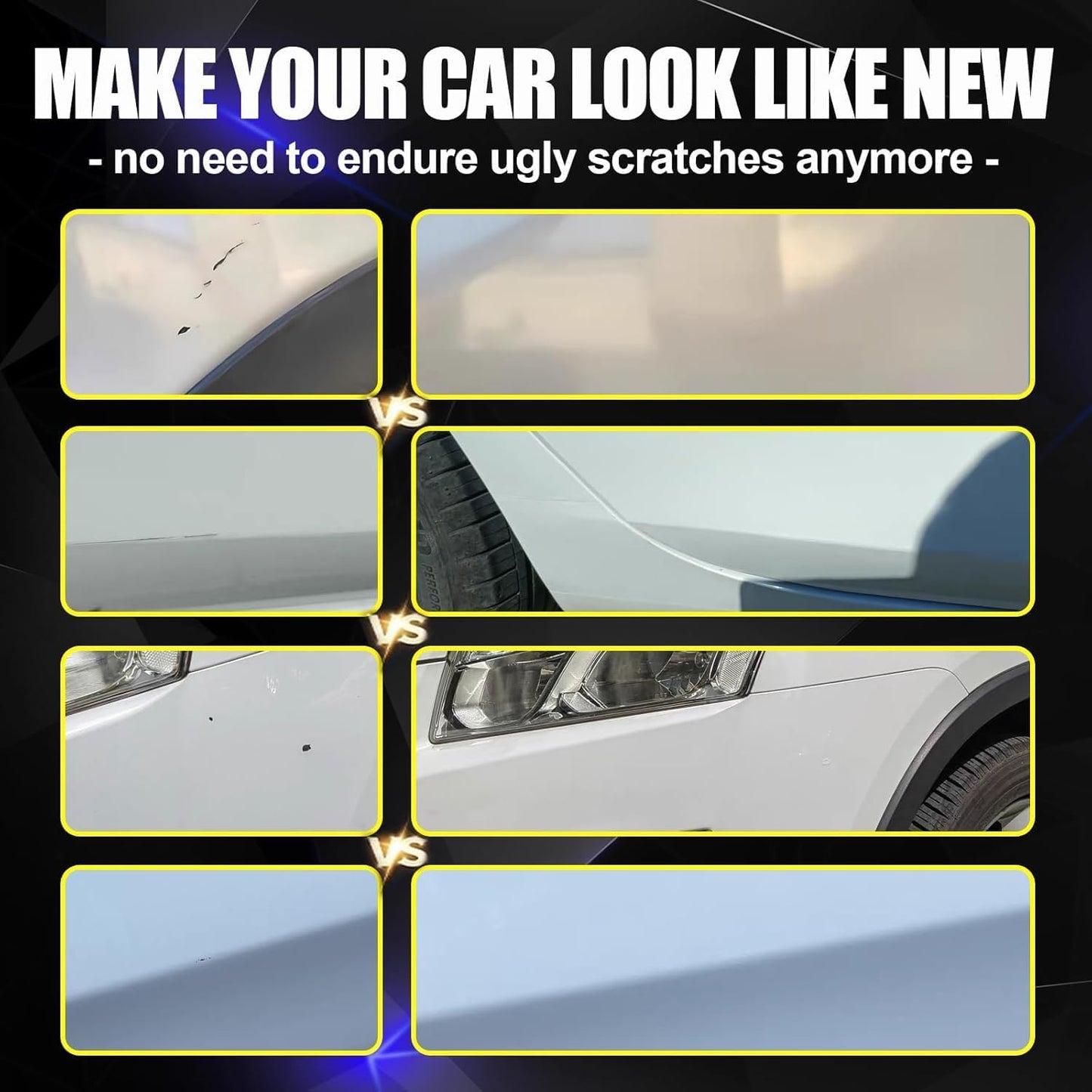 KIKIMO for Mazda Touch Up Paint(Zircon Sand Metallic(48T)), Car Paint Repair Kit for Mazda, 2 In 1 Scratches Repair with Pen Tip and Brush, Color-Matched for Quick & Easy Fix