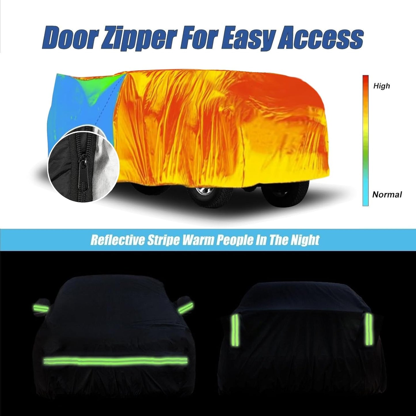 Waterproof Car Covers for 2020-2024 Land Rover Defender 90 2-Door (Black) Custom Heavy Duty Waterproof All Weather Protection Outdoor