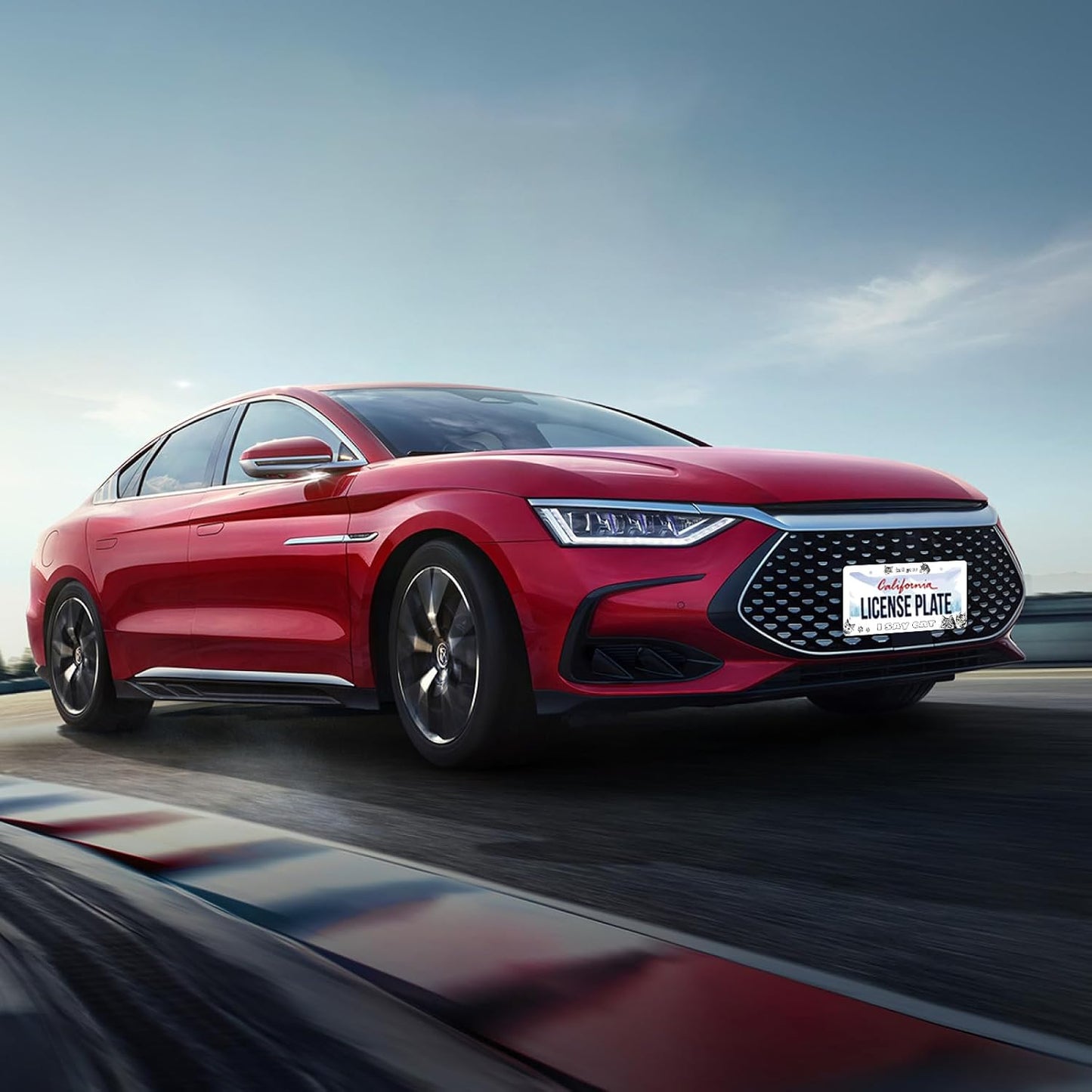 Cute Cats License Plate Frame Tell Your I Say Cat License Plate Stainless Steel Funny License Plate Holder Animal Car Accessories Decoration With 2 Holes Screws Fits Standard Vehicles Size 12.3"x 6.3"