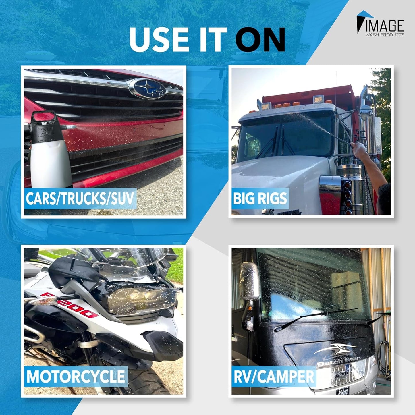 Image Wash Products Bug Remover โ 32oz Best Bug Remover for Cars/Truck Exterior | Bug Cleaner for Vehicles, Car Bug Remover Spray, Bug Off Car Cleaner, Bug Wash for Cars