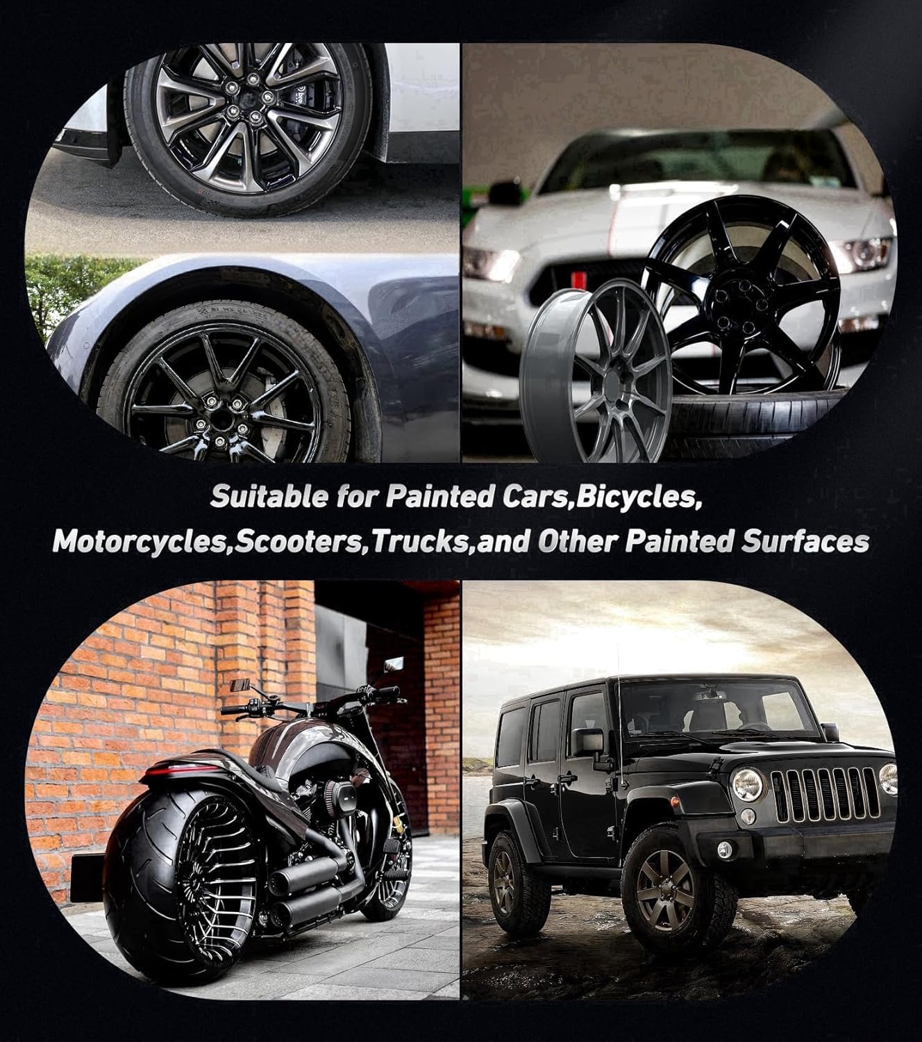 Touch up Paint for Cars, Car Scratch Remover for Vehicles, Car Paint Scratch Repair Automotive Touch Up Paint Pen for Rim, Wheel 2PCS (Grey+Varnish)