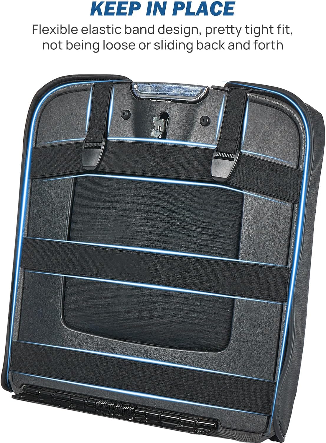 JOYTUTUS Center Console Cover Compatible with 2013-2018 Ram 1500 & 2013-2025 Ram 2500/3500/1500 Classic Model Jump Seat Console, Leather Arm Rest Armrest Cover for Car, Middle Console Cover Lid