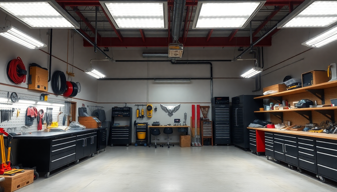 Illuminate Your Garage: The Safety Benefits of LED Work Lights