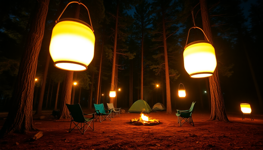 Illuminate Your Outdoor Adventures with LED Camping Lanterns