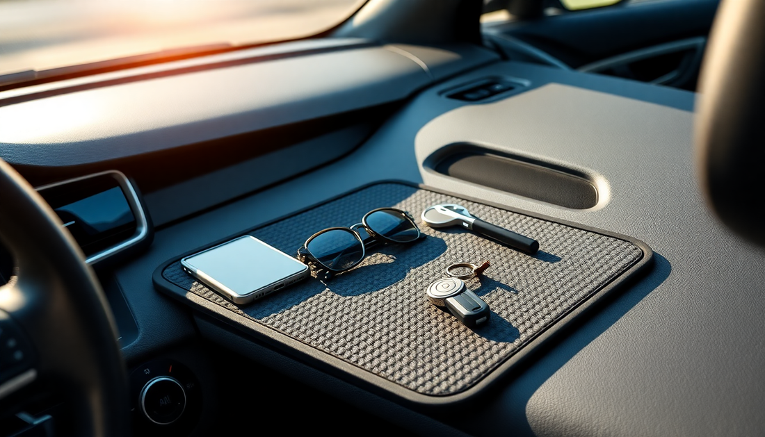 Tame the Chaos: How Anti-Slip Mats Improve Dashboard Organization