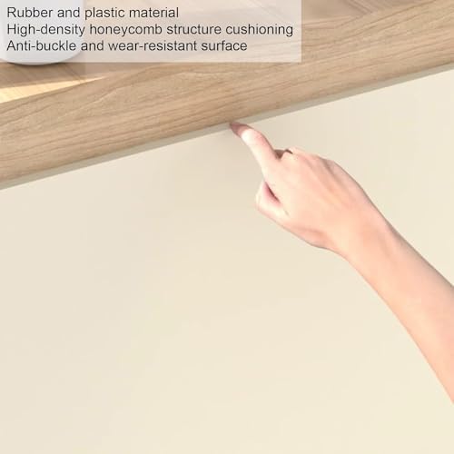 Heavy-Duty Self-Adhesive Garage Wall Protectors - Rubber Foam Studio & Gym Wall Guards, 39.3x39.3in Grey - Easy Installation, Impact Resistance