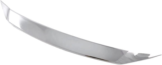 Front Hood Air Deflector，Car Bonnet Molding Cover Trim Fit for Mazda CX-50 and CX50 Hybrid 2023 2024 2025，Exterior Accessory（ABS,Glossy Chrome）