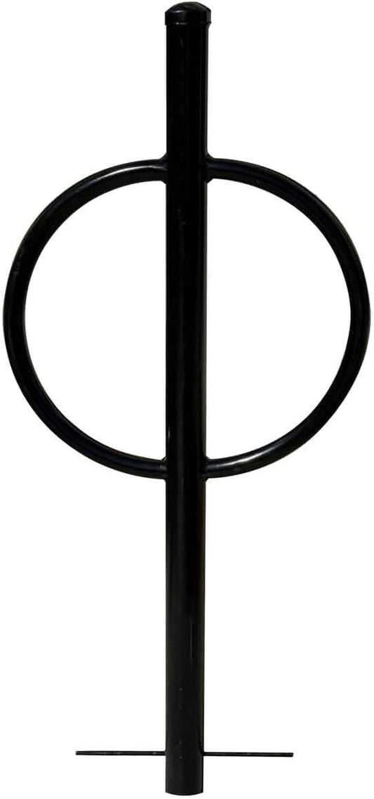 Sandbaggy Post and Ring Bike Rack - Commercial Outdoor Bike Parking Racks (In-Ground, 2)
