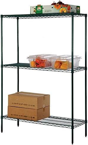 Omega 12" Deep x 24" Wide x 54" High 3 Tier Freezer Starter Shelving Unit