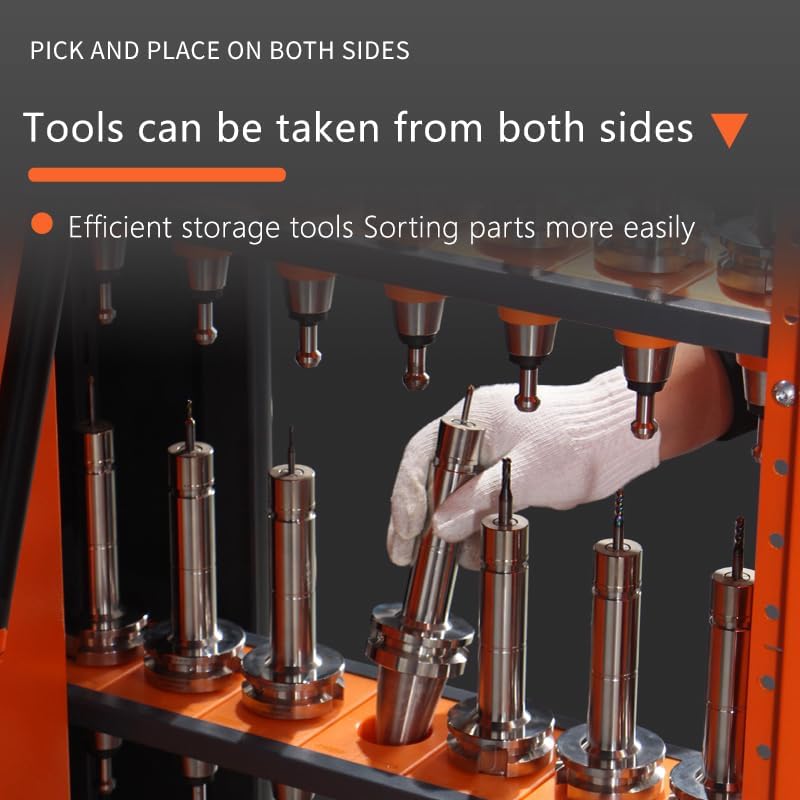 BT50 Vertical Drawer Cabinet, Multi-Purpose CNC Tool Storage Cabinet, CNC Tool Storage System for Warehouse Workshop Use