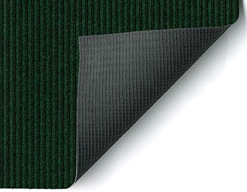 KOECKRITZ Heavy Duty Durable All Weather Indoor/Outdoor Non Slip Entrance Mat Rugs and Runners for Office Business Building Home Garage Front Door (3' x 12', Green)