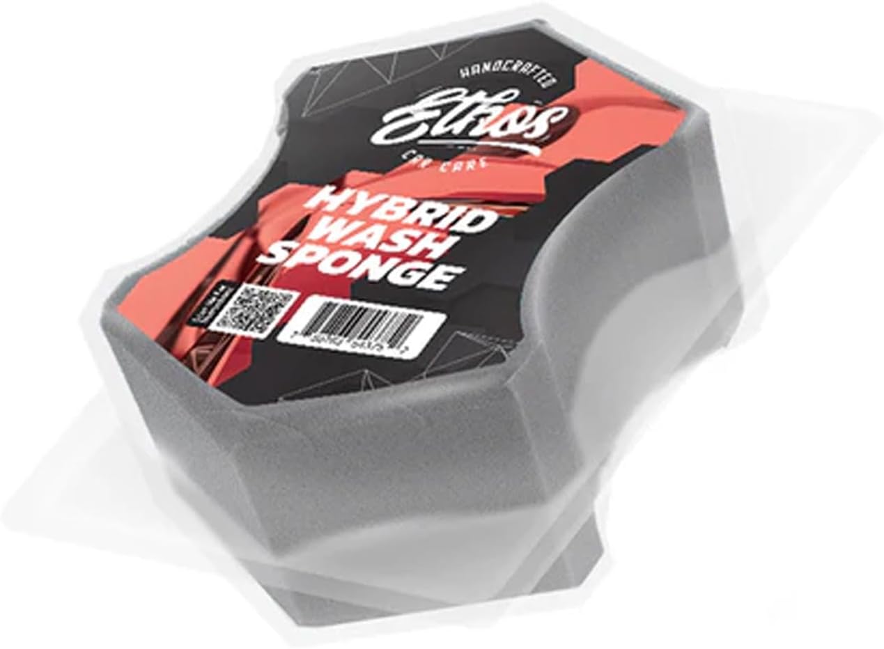 Ethos Hybrid Wash Sponge - Wash Sponge Car Detailing Sponges - Enhanced Cleaning Power Car Sponges for Detailing - Safe for All Types of Paint and Wheel Finishes