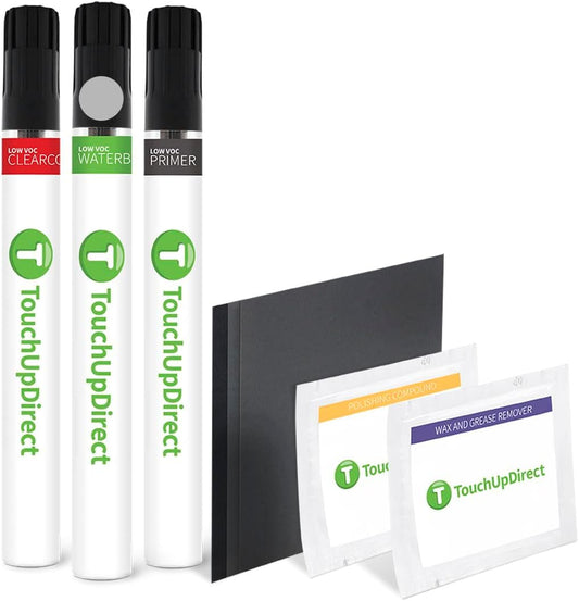 TouchUpDirect 4V8 Brown Sugar Metallic Compatible with Toyota Exact Match Touch Up Paint Brush - Platinum Kit