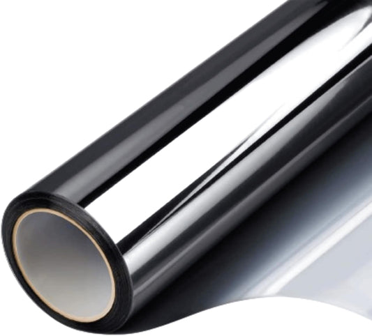 Nano Ceramic Window Tint Film for Cars and Building, Charcoal, 2 Ply Scratch Resistant, Heat Control, and UV 99%, IR 93% Rejection, 50% VLT, 20inx100ft