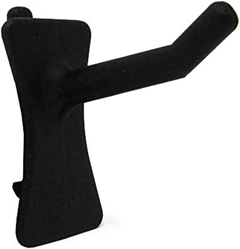 PegPro® 1" Hooks Kit for Standard “Wood Fiber” pegboard – Durable Plastic Pegboard Hooks - for Garage, Kitchen, Craft Room, and More (1" Hook - 24 Pack, Black)