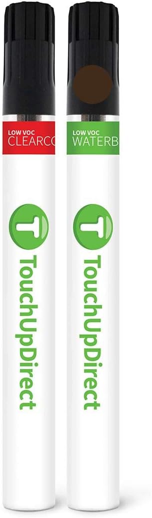 TouchUpDirect 4X4 Smoked Mesquite Compatible with Toyota Exact Match Touch Up Paint Brush - Essential Kit