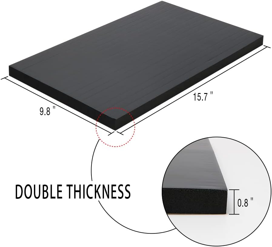 GUEQUITLEX Garage Wall Guards Foam Car Door Protector Wall Bumper Guard for Parking Garages - Garage Wall Guards -Wall Edge Protector Protect Your Car - Wall Corner Edge Bumpers (4 Pack, Column)