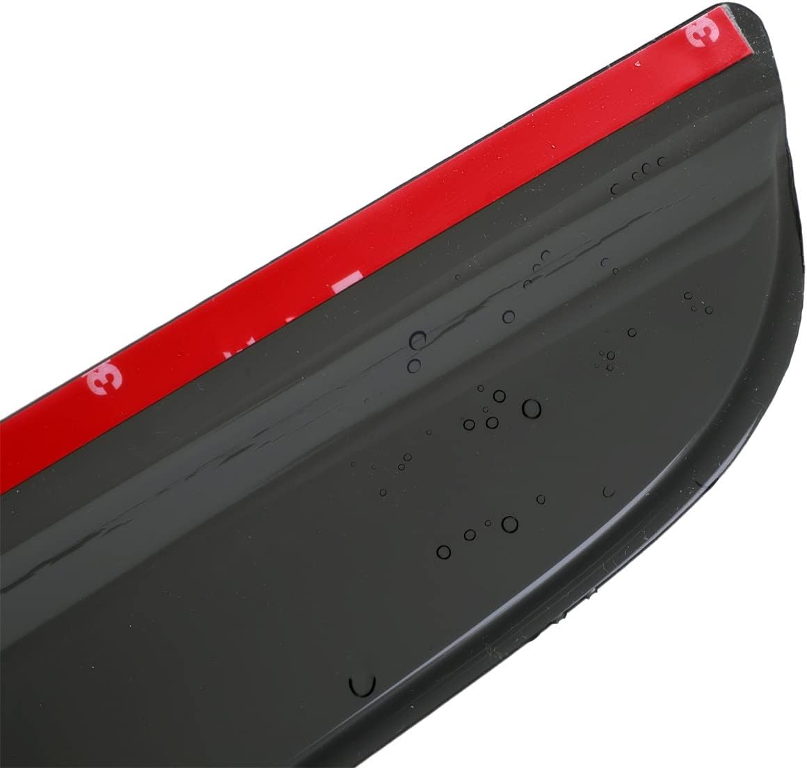 4pcs Outside Mount Style Window Rain Guards Durable Side Wind Deflectors Dark Smoke Nice Looking Vent Window Visors Fit for 2008-2022 Toyota Sequoia