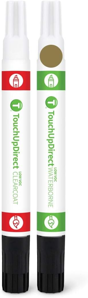 TouchUpDirect 4T3 Bronze/Pyrite Metallic for Toyota Exact Match Touch Up Paint Combo - Essential Package