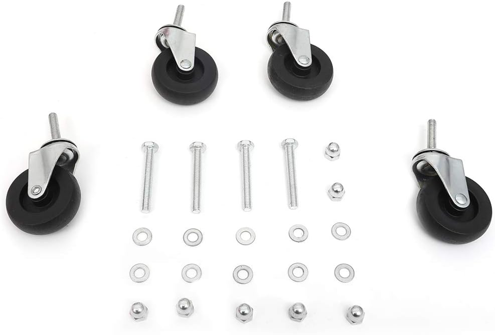 Rolling Creeper Seat with Cushioned Seat Heavy-Duty Garage Roller Seat with 4 Universal Mechanics Stool Mechanic Chair for Workshop, Garage, Auto Repair Shop