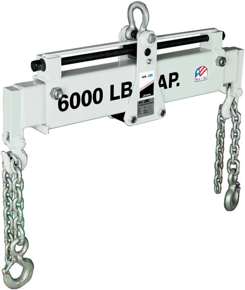 OTC 1812 6,000 lb. (3-Ton) Capacity Load Leveler for use with Engine Hoist/Floor Crane
