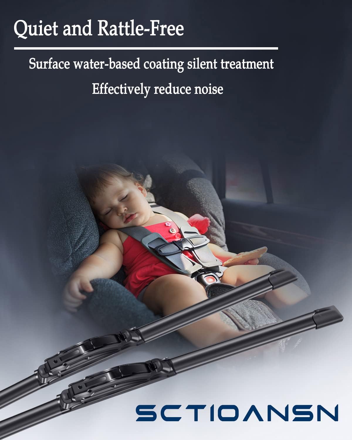 3 Wipers Blades for 2005-2012 Nissan Pathfinder, 2005-2015 Nissan Xterra, Mazda 3 2014-2018 Windshield Wiper Blades Original Equipment Replacement Front and Rear- 24"/18"/12B" (Pack of 3) J- HOOK