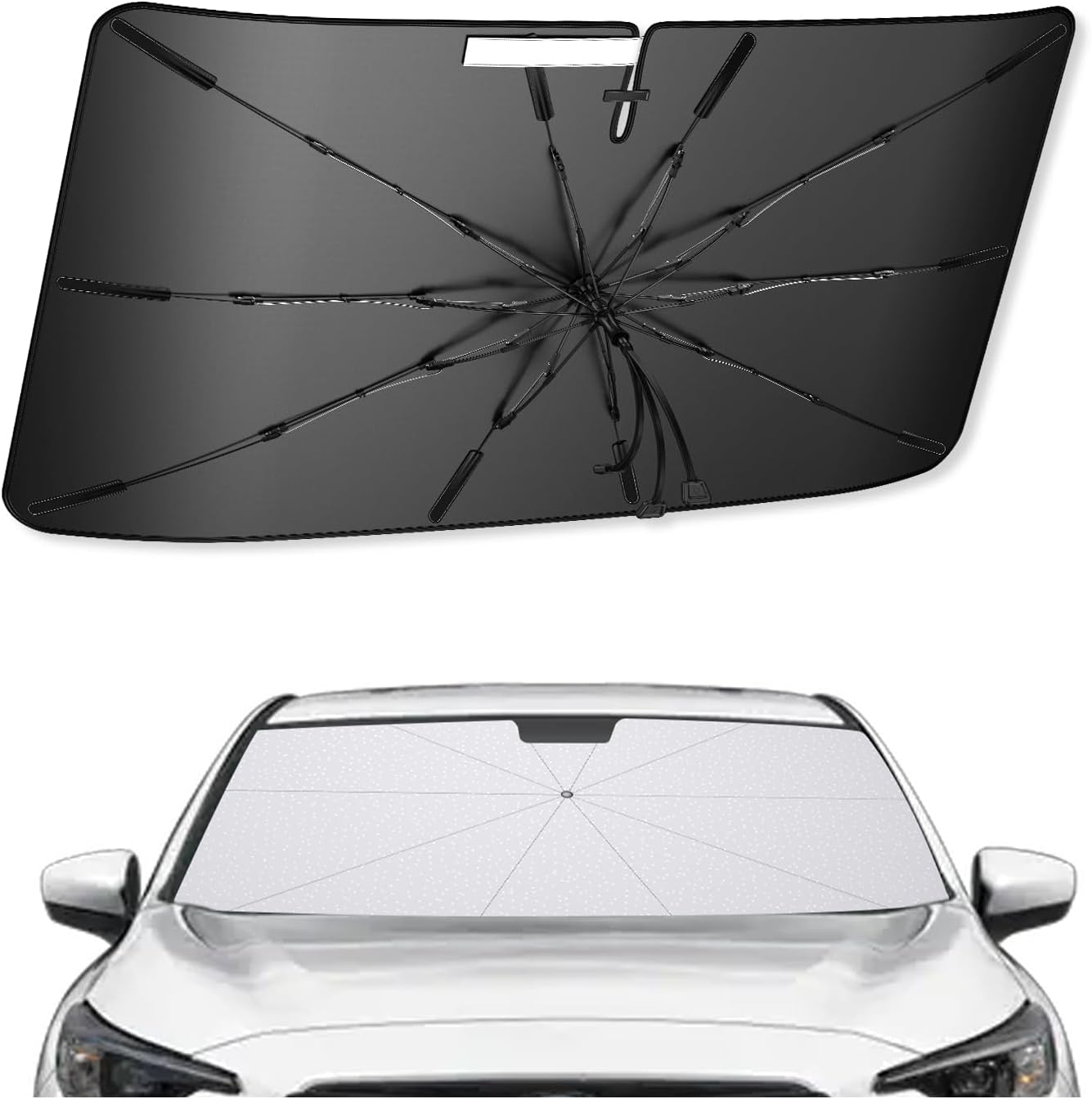 SXCY for 2024 2025 Subaru Impreza Windshield Umbrella Sunshade [Easier Foldable] for 2024 2025 Subaru Impreza Accessories 2024 2025 Impreza Sunshade Umbrella 2025 Impreza Windshield Umbrella Sun Shade