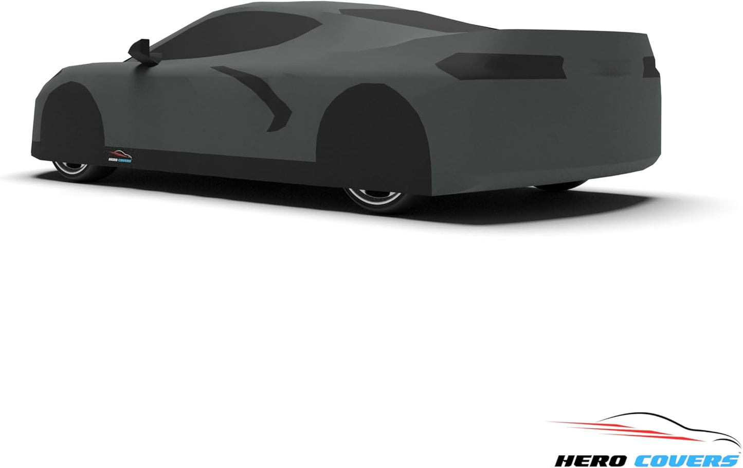 C8 Car Cover Fit for Corvette C8 Indoor and Outdoor Protection (Gray)