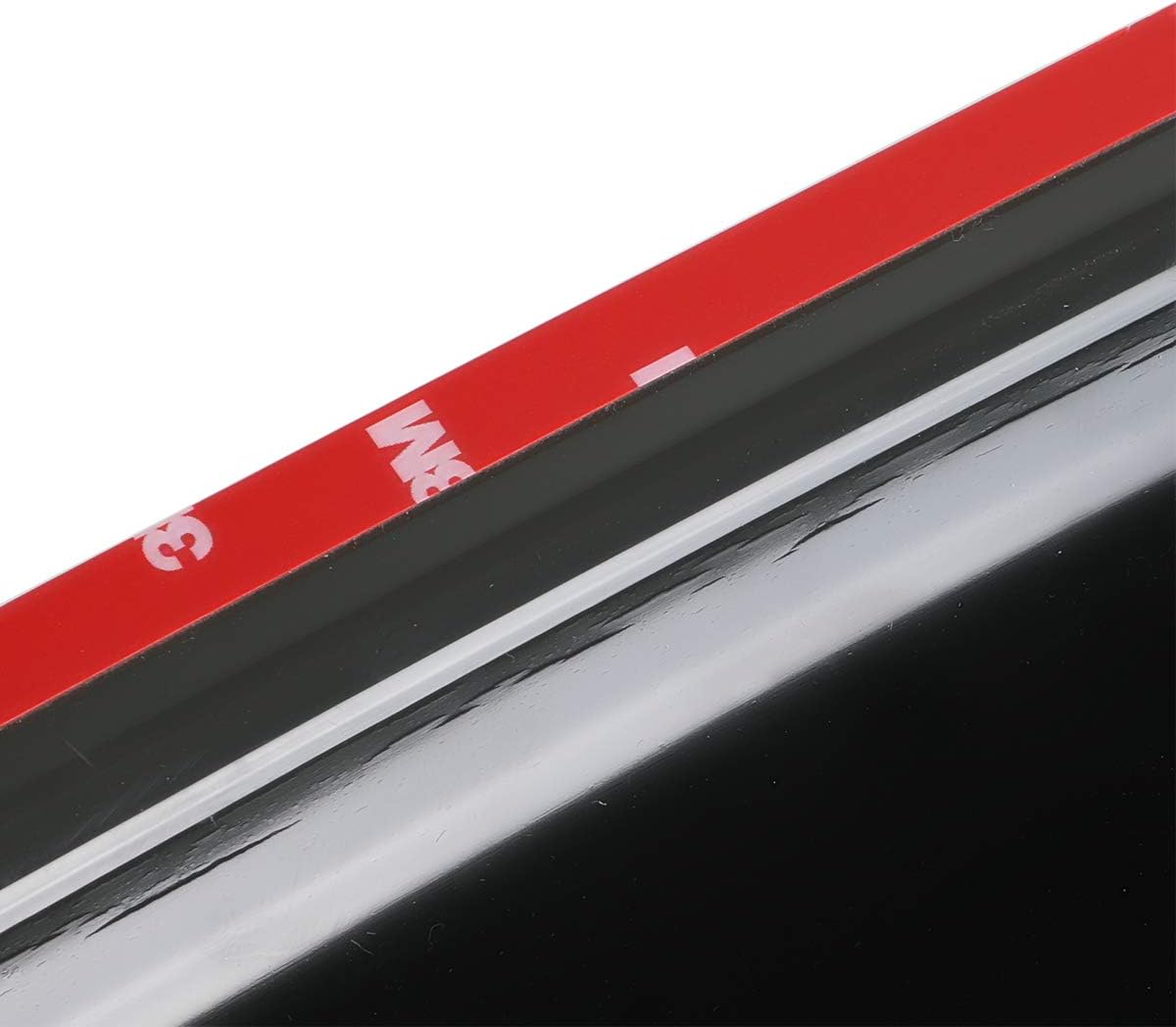 4pcs Original Outside Mount Style Window Rain Guards Shield Side Wind Deflectors Dark Smoke Nice Looking Vent Window Visors Fit for 2016-2022 Toyota Prius 94638