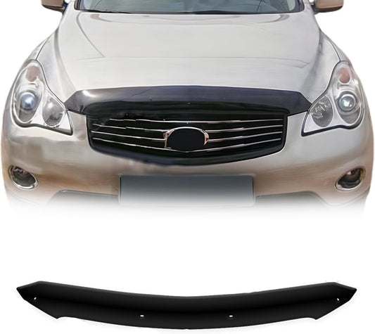 OMAC Front Bug Shield Hood Deflector Guard for Infiniti EX35 EX37 2008-2013 Black