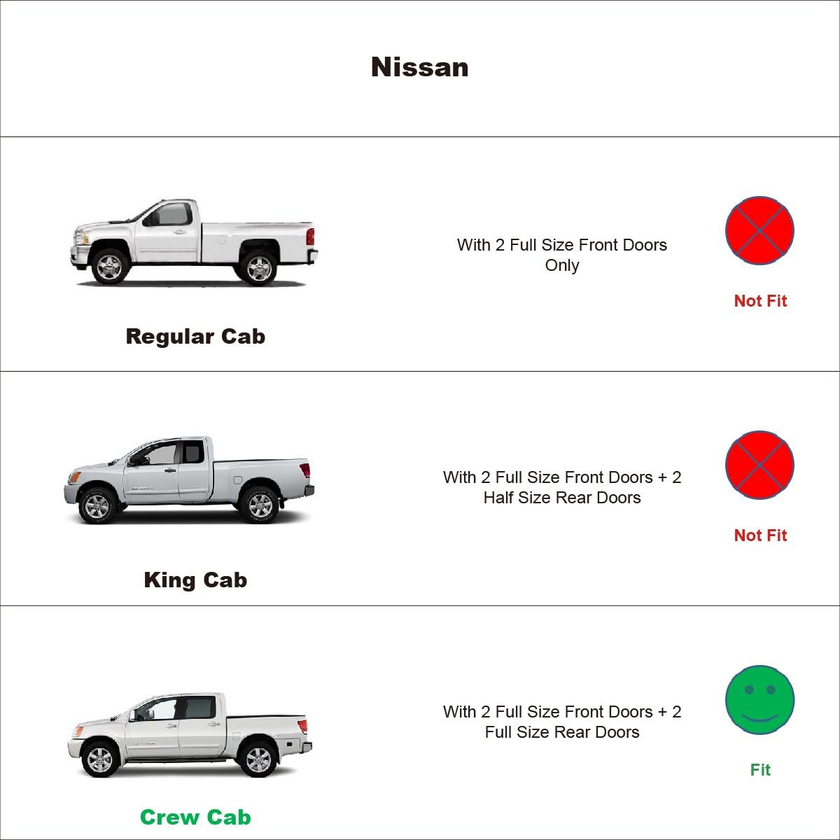 4Pcs Side Wind Vent Deflector,in-Channel Style Tape On Dark Smoke Shade Sun Rain Guards,Nice Window Visor fit for 2004-2015 Nissan Titan Crew Cab 194858