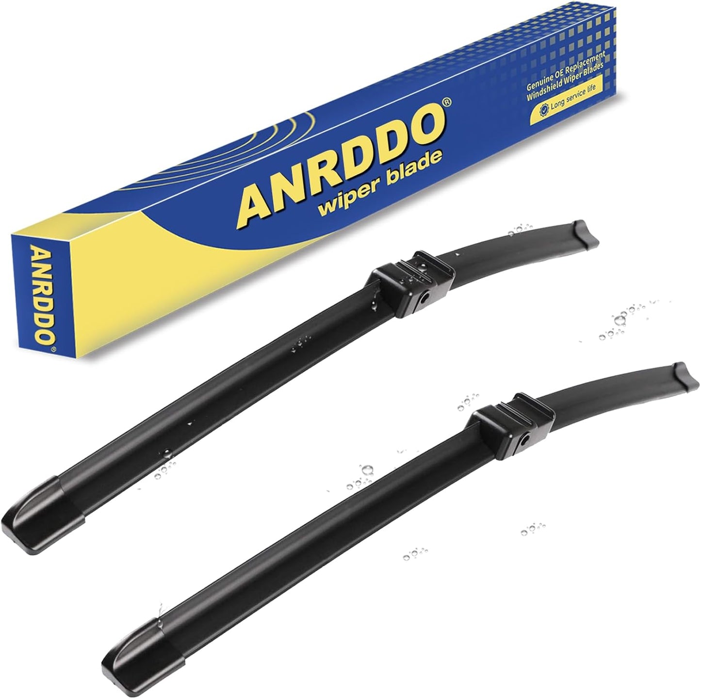 Wipers Factory Replacement For BMW X5 E70 X6 E71 E72 2007-09/2011 Original Equipment Windshield Wiper Blades Set - 24"+20" Side Lock (Set of 2) Not J HOOK