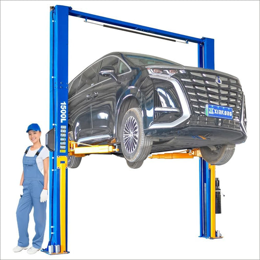 XK-1500L Auto Lift Car Lift Capacity 15000 Lbs Overhead Truck Hoist with 36 Months Parts Replacement