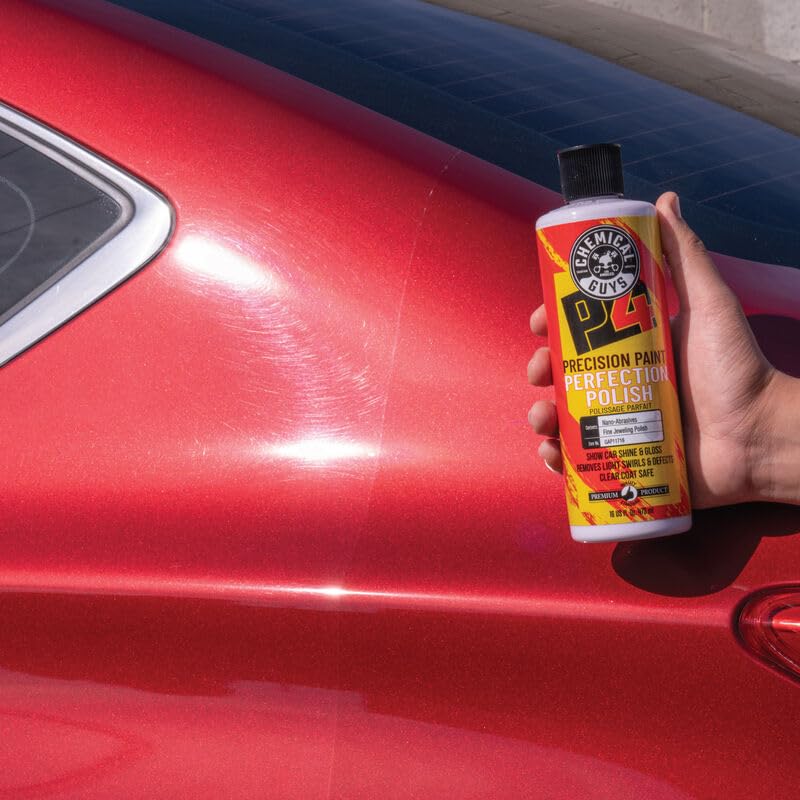 Chemical Guys GAP11716 P4 Precision Paint Perfection Polish (Paint Correction - Fixes Scratches, Swirls & Towel Marks), 16 oz.