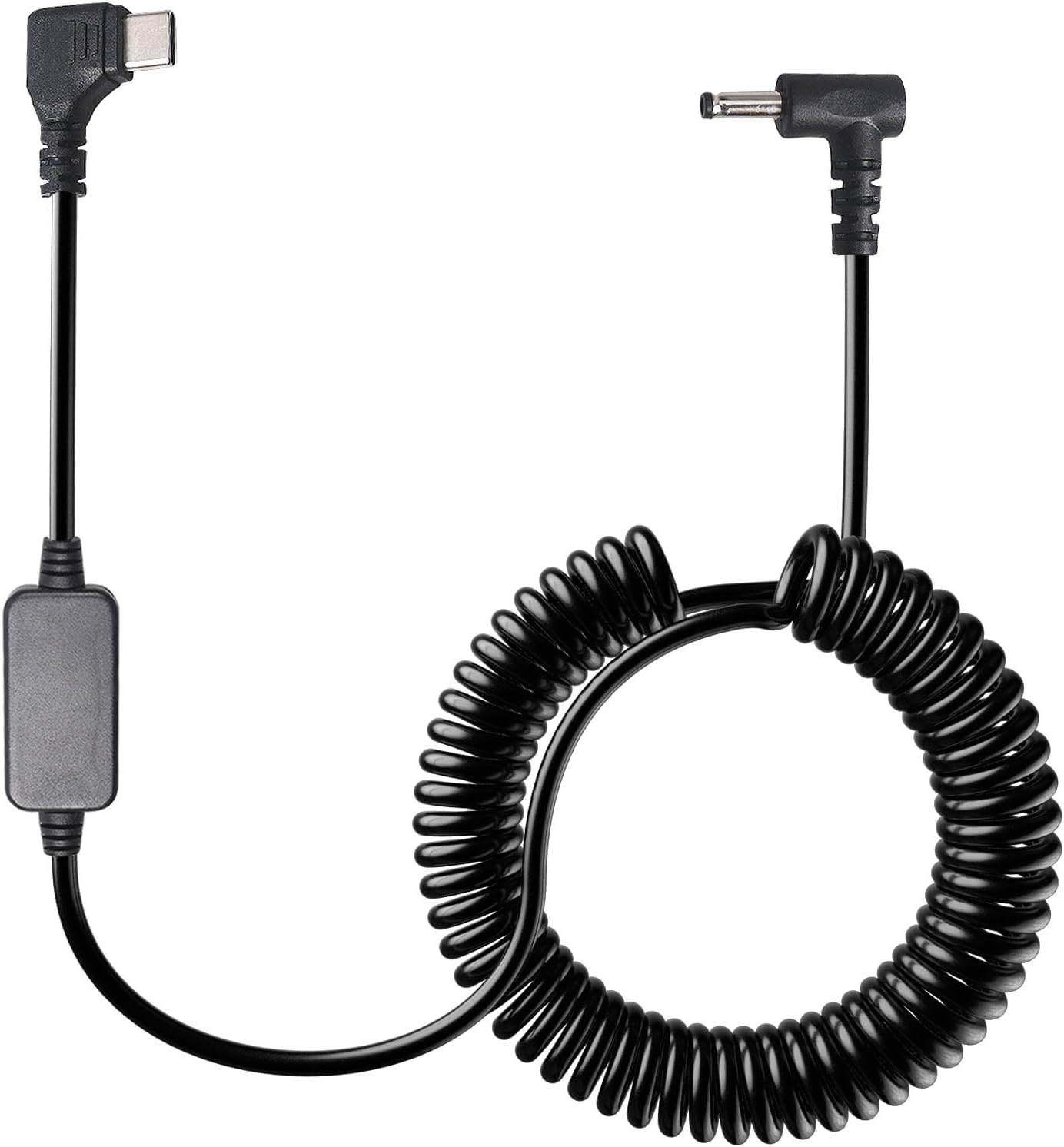 USB-C to DC3.5 Plug Radar Detector Power Cable,Type C 5V-12V Power Cord Compatible with Cobra RAD 480i, 350, 380, Uniden DFR1, DFR3, DFR5, Whistler, & Radenso Radar Detectors (8.2FT Length)