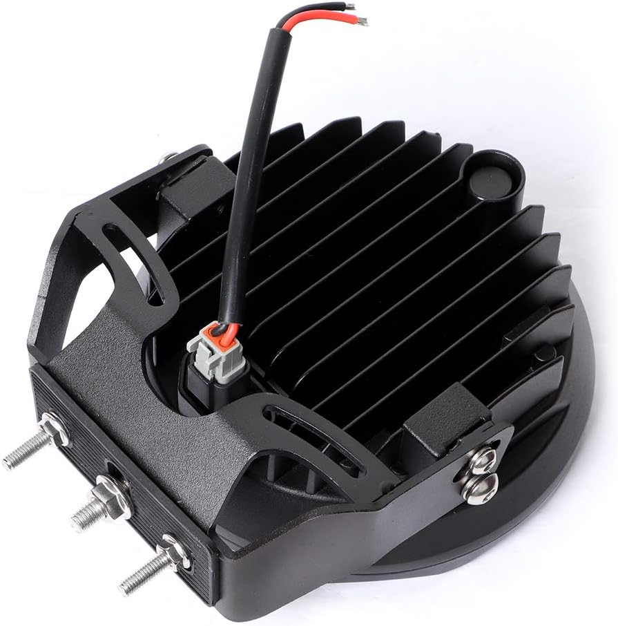 EXZEIT 7 Inch 256W Driving Lights 20480 Lumens Fog Lights Offroad Light Driving Lights for Jeep Wrangler Trucks Toyota Pickup GMC SUV Ford