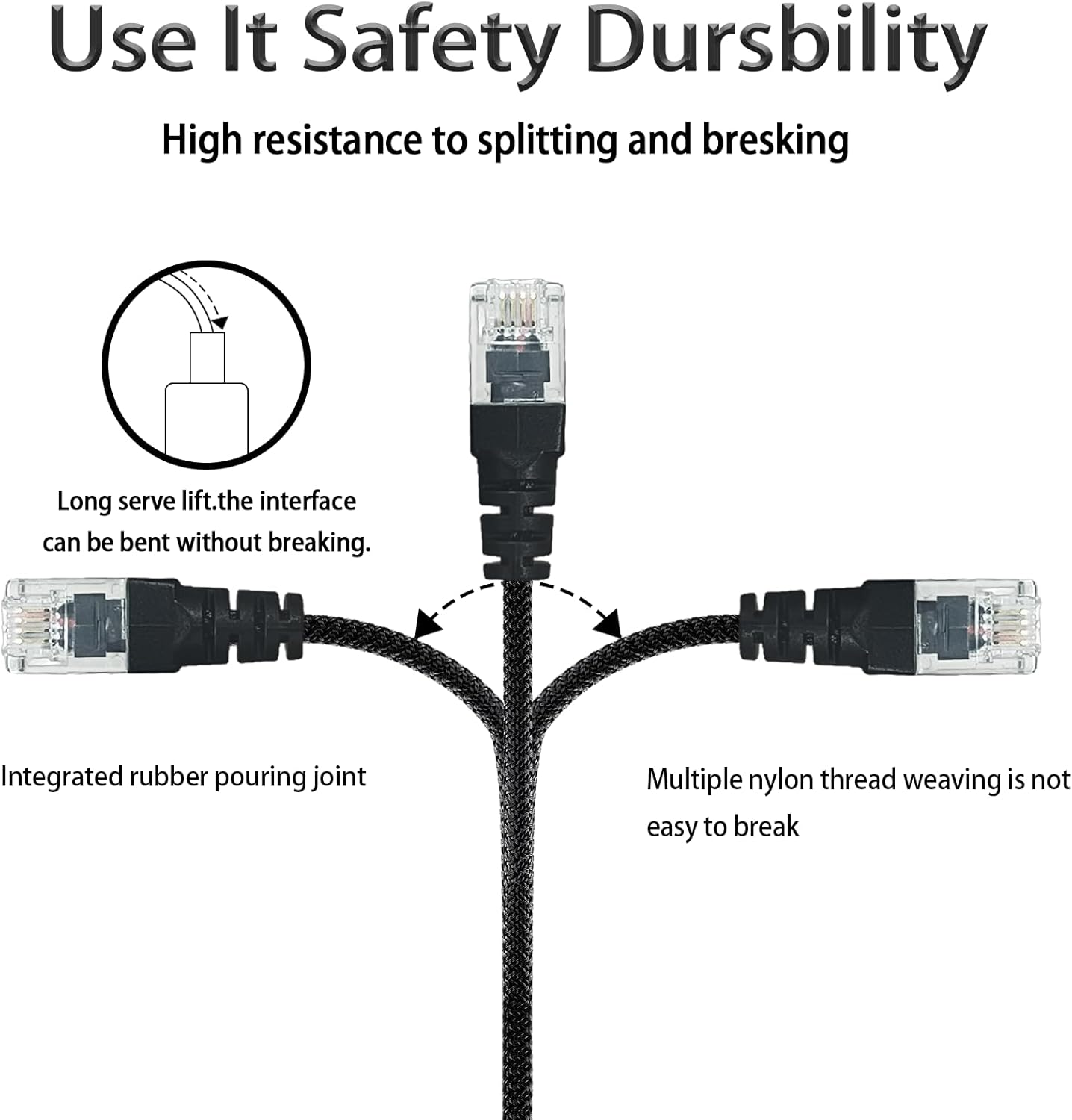 Radar Detector Hardwire Power Cord Mirror Wire Plug Tap,with Inline Fuse Holder,Compatible with Cobra Escort Beltronics Uniden Whistler Valentine One Radar Detector (RJ11-13.6'')