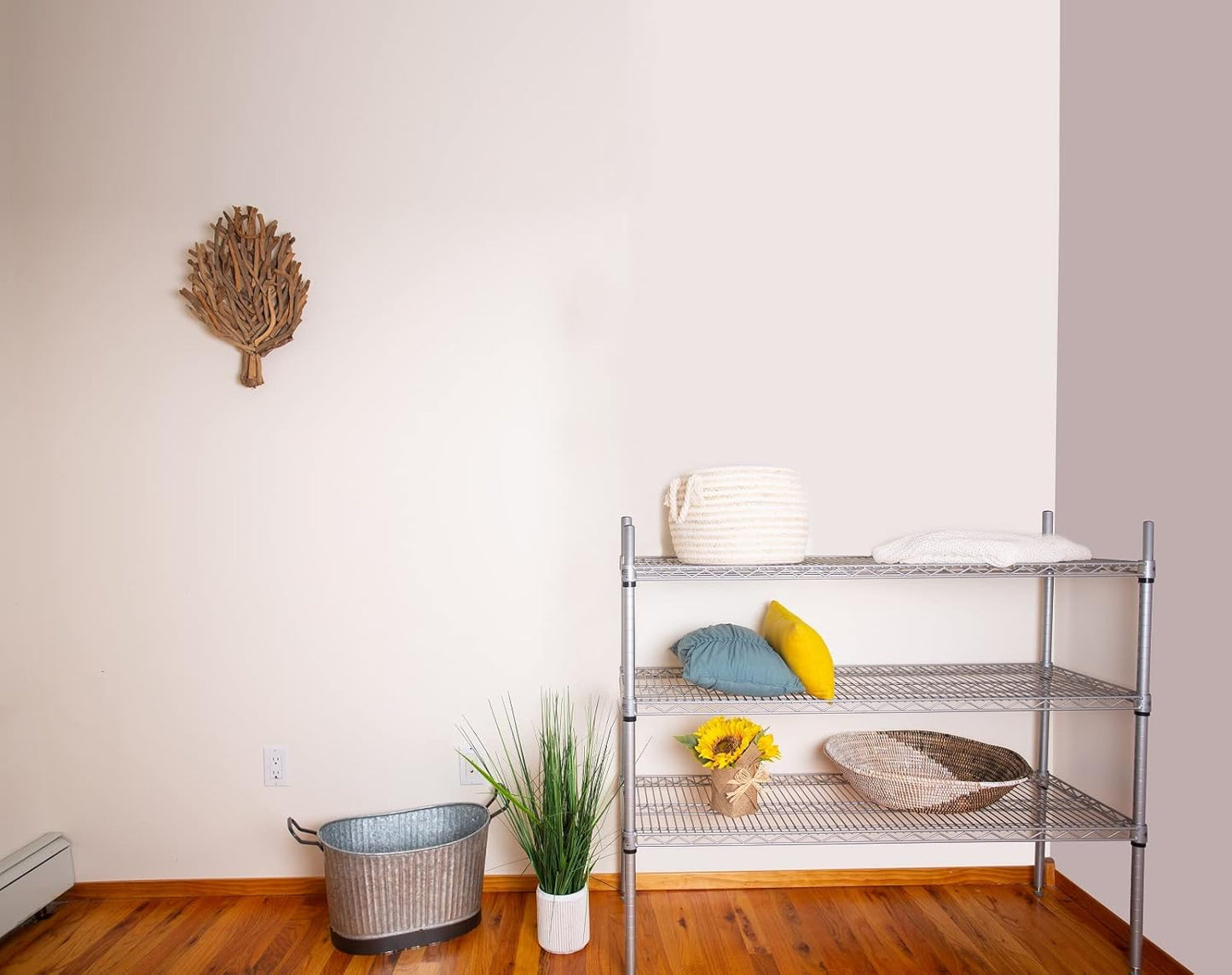 Omega 12" Deep x 60" Wide x 63" High 3 Tier Gray Starter Shelving Unit