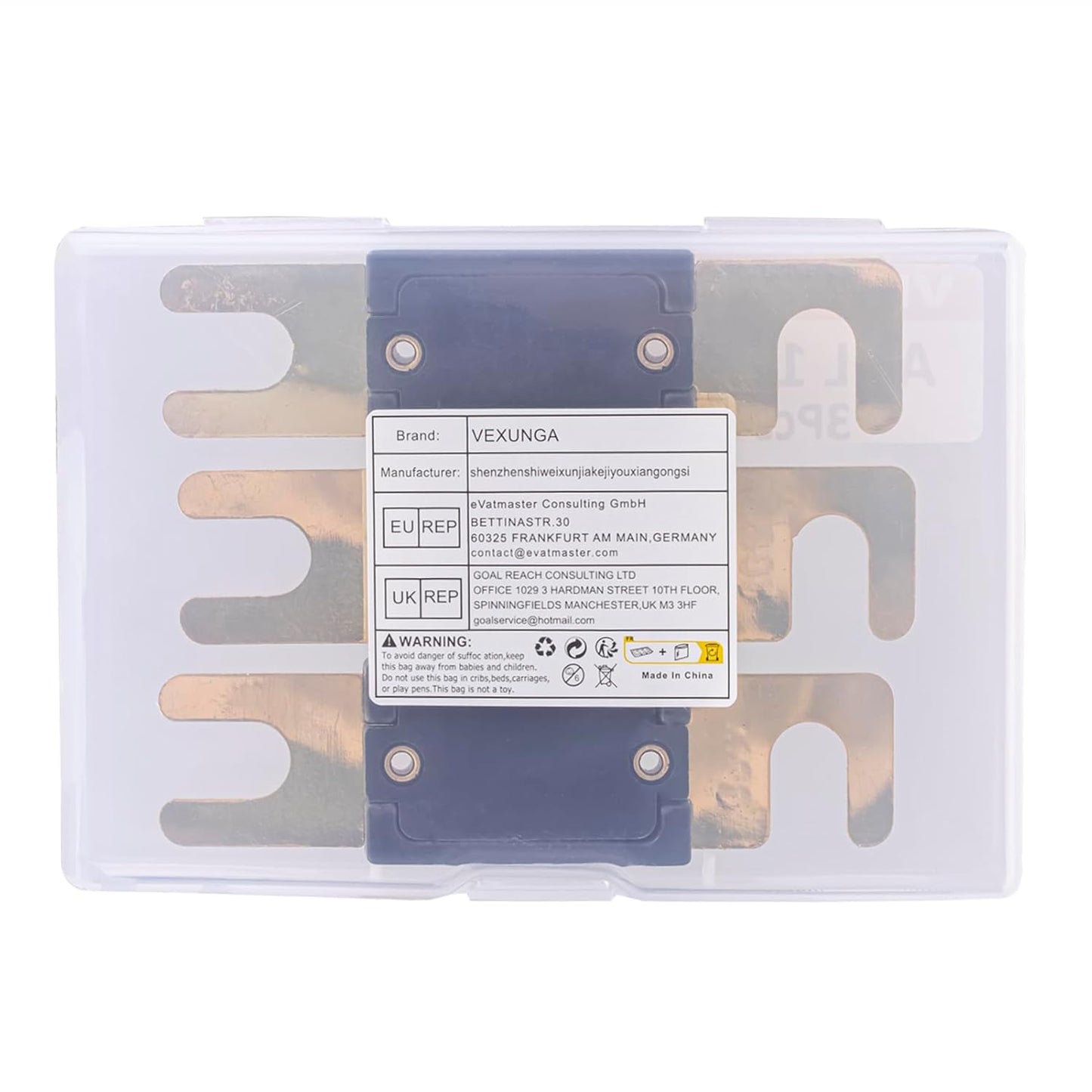 120A ANL Fuse 120 Amp Inline Blade Fuses 32V for Car Audio Inverter Automotive Stereo (Pack of 3 pcs)