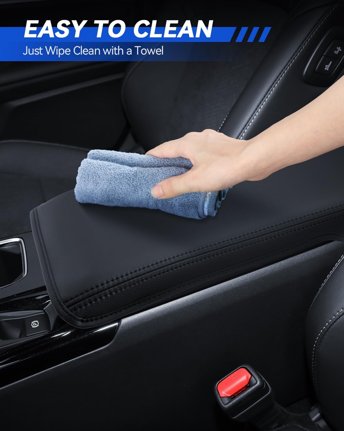 Armrest Cover for 2025 2026 Camry (LE/SE/XLE/XSE) Accessories Center Console Middle Lid Pad Protector for Car Elbow Rest