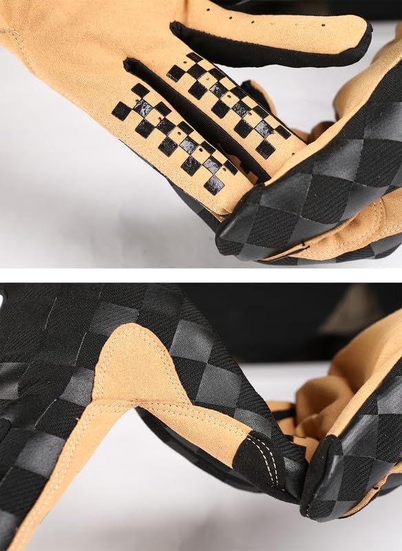 Dirt Bike Motorcycle Gloves for Men Women Finger Touchscreen Motorbike Gloves for BMX ATV MTB Riding, Road Racing, Cycling, Climbing, Motocross