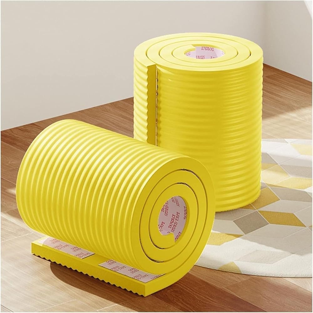 Garage Wall Corner Guards - High Resilience Sponge Corners Protectors for Parking Garages Table Corners Columns - Wall Corner Guard Kit(Size:2m-5pcs)