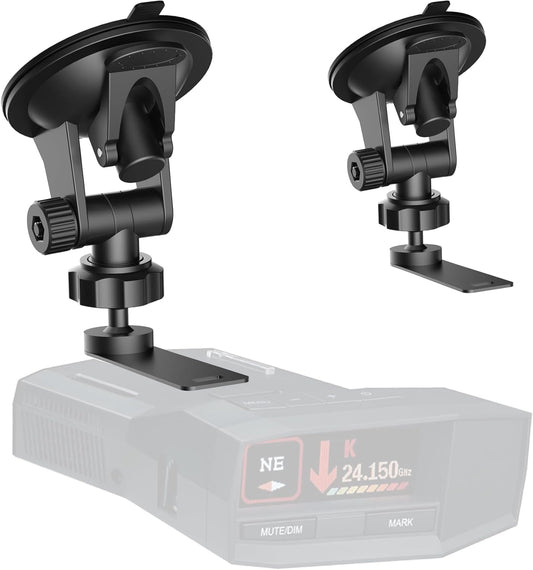 Super Radar Detector Mount,Super Car Windshield,Dashboard Suction Cup Bracket,Compatible with Uniden R7 R8 R8w Radar Detector (for Uniden R7/R8 Radar)