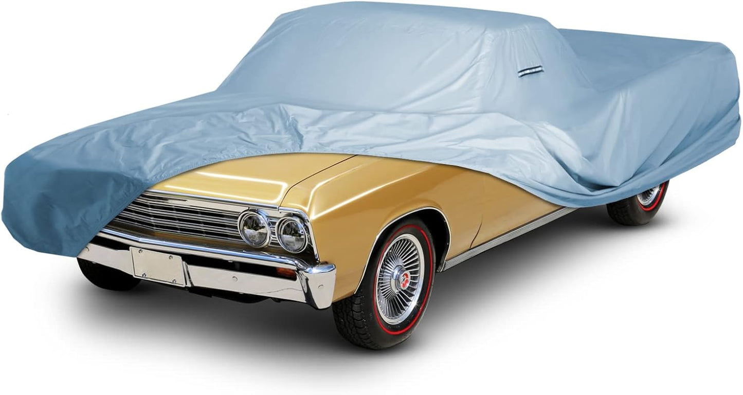 iCarCover Custom Car Cover for 1964-1967 Chevy El Camino Waterproof All Weather Rain Snow UV Sun Hail Protector for Automobiles, Automotive Full Exterior Indoor Outdoor Car Cover
