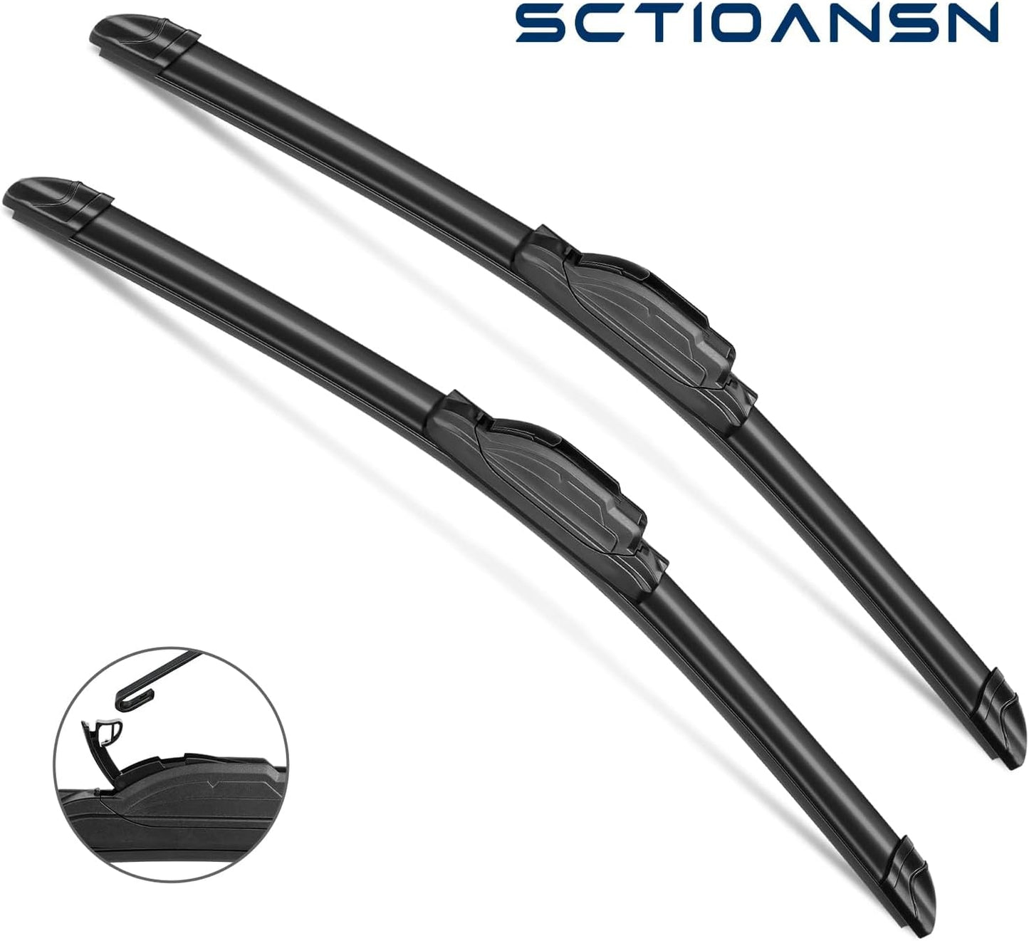 3Pcs Windshield Wiper Blades for Honda CR-V CRV 1997 1998 1999 2000 2001, Original Equipment Automotive Replacement Windshield Wiper Blades for My Car- 20"/19"/11T" (Pack of 3) J- HOOK